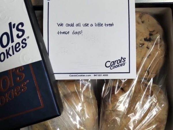 carol's cookies custom cookie gift box